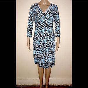INC spandex printed colored dress.